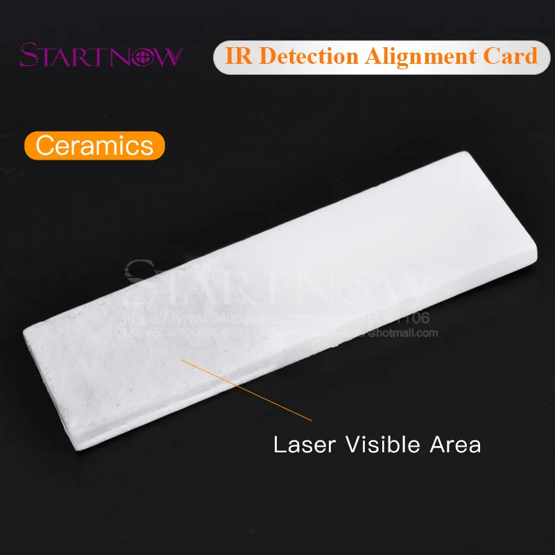 IR Detection Alignment Card Infrared Dimmer Visualizer Calibrator Ceramic Plate For YAG 1064nm Fiber Laser LED Diode Beam
IR Detection Alignment Card Infrared Dimmer Visualizer Calibrator Ceramic Plate For YAG 1064nm Fiber Laser LED Diode Beam