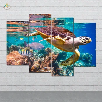 Canvas Art Modern Wall Pictures Canvas Prints Artwork Sea Turtle Modern Pop Art Posters and prints for Room 4 Pieces
Canvas Art Modern Wall Pictures Canvas Prints Artwork Sea Turtle Modern Pop Art Posters and prints for Room 4 Pieces