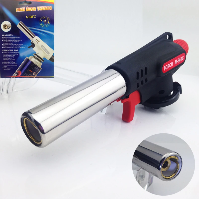 Outdoor BBQ Flame Gun Multi Purpose Gas Torch Butane Burn Survival Outdoor Stove Auto Ignition Flamethrower For Camping Hiking
Outdoor BBQ Flame Gun Multi Purpose Gas Torch Butane Burn Survival Outdoor Stove Auto Ignition Flamethrower For Camping Hiking