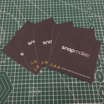 5 pcs Snapmaker 3D printer Heated Bed Sticker Snapmaker hot bed Printed Hot Bed Surface Sticker Part for 3D Printer accessories
5 pcs Snapmaker 3D printer Heated Bed Sticker Snapmaker hot bed Printed Hot Bed Surface Sticker Part for 3D Printer accessories