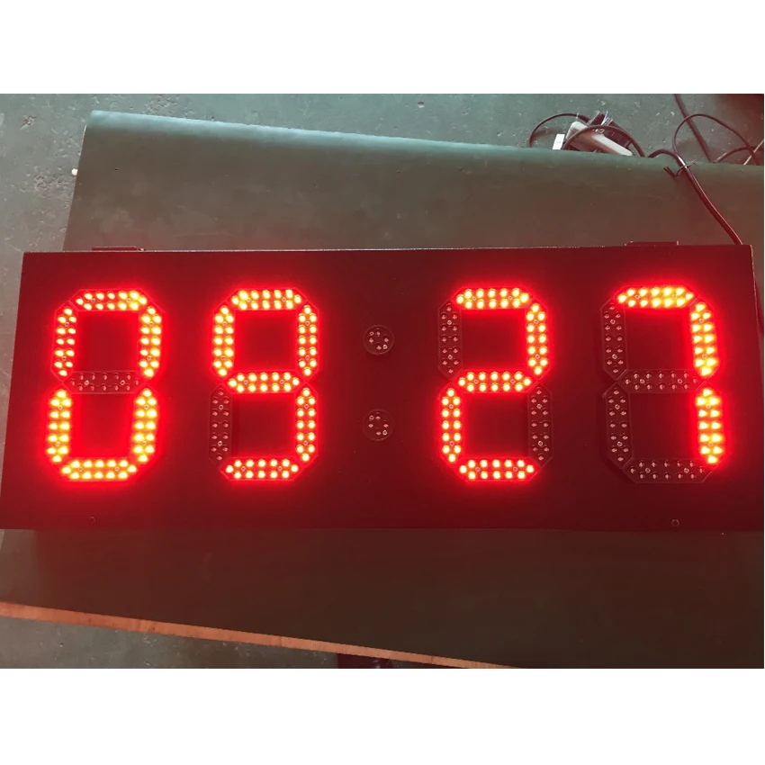LED Temperature Screen Outdoor P8 800x305mm LED Time Screen 6'' 8'' 10'' 12'' 15'' High Brightness LED lamp For led Display
LED Temperature Screen Outdoor P8 800x305mm LED Time Screen 6'' 8'' 10'' 12'' 15'' High Brightness LED lamp For led Display