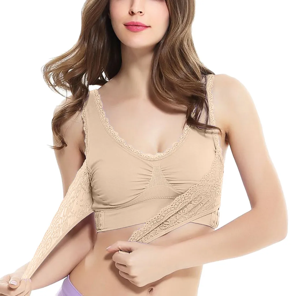 Maternity bra Women LADY Sexy Front Cross Adjustable Side Buckle Lace Vest Wireless Sport Bra pregnancy clothes yatemao#P40US
Maternity bra Women LADY Sexy Front Cross Adjustable Side Buckle Lace Vest Wireless Sport Bra pregnancy clothes yatemao#P40US