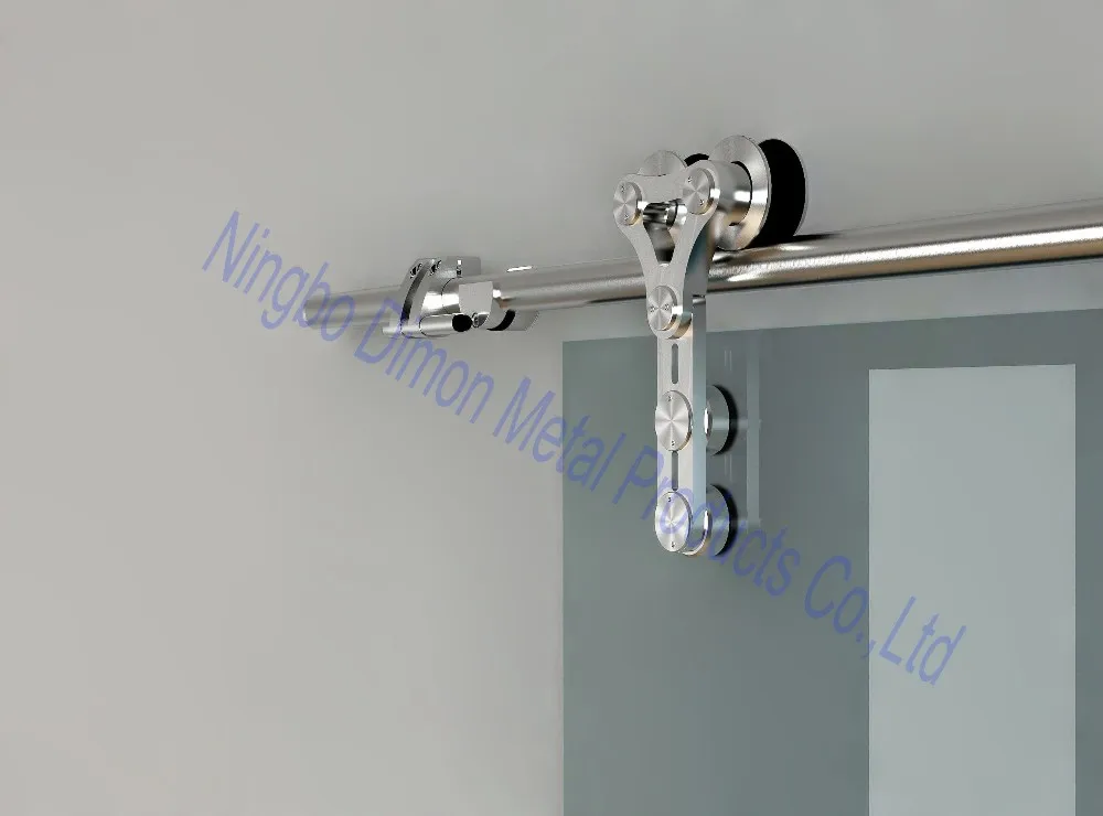 Image Dimon Stainless steel door hardware glass sliding door hardware America style door hardware DM SDG 7003 without sliding track