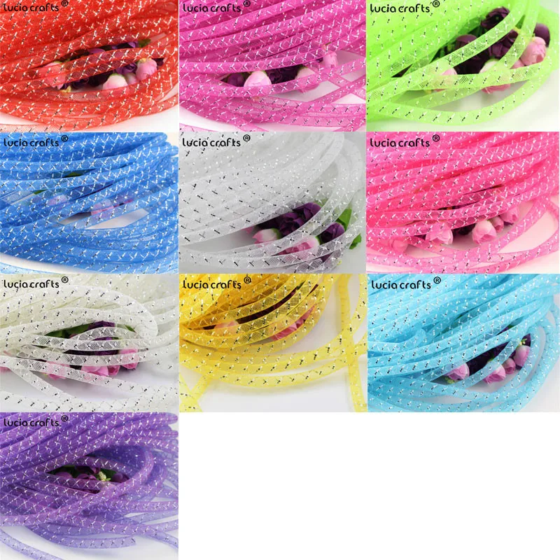 Lucia crafts 8mm Approx 25 yards/roll Nylon Net Belt Handmade Florist Floral Decoration Materials M0403
Lucia crafts 8mm Approx 25 yards/roll Nylon Net Belt Handmade Florist Floral Decoration Materials M0403