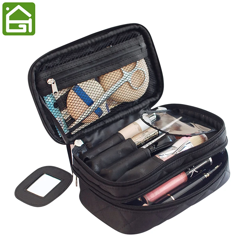 Professional Large Capacity Cosmetic Storage Bag Travel Waterproof Makeup Organizer Mesh Handbag with Mirror
Professional Large Capacity Cosmetic Storage Bag Travel Waterproof Makeup Organizer Mesh Handbag with Mirror