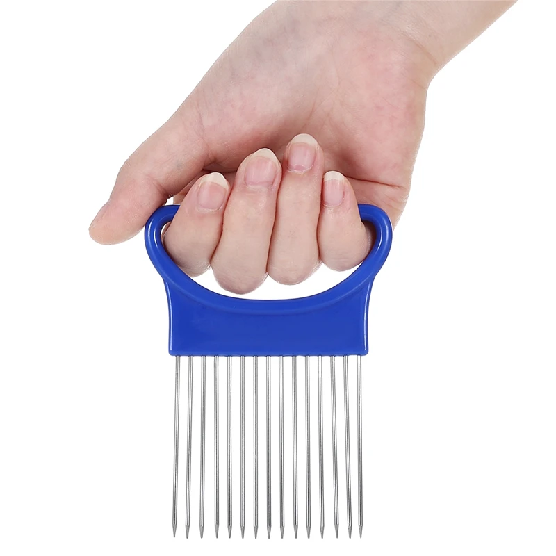 Multifunctional Cutting Aid Guide Holder Slicing Cutter Gadget Stainless Steel Onion Slicer Tomato Vegetable Holder Cutter
Multifunctional Cutting Aid Guide Holder Slicing Cutter Gadget Stainless Steel Onion Slicer Tomato Vegetable Holder Cutter