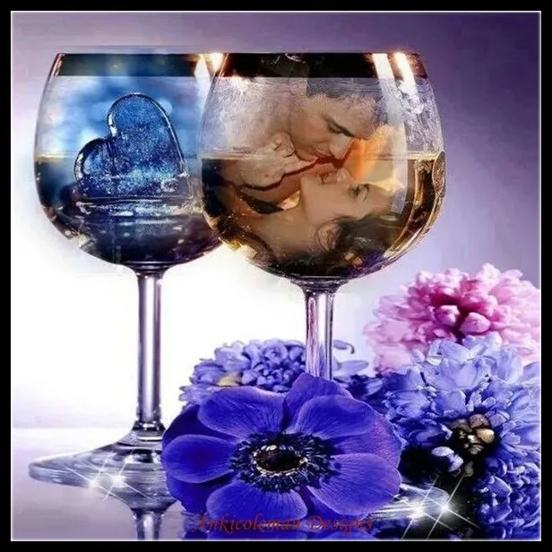 Needlework for embroidery DIY French DMC High Quality - Counted Cross Stitch Kits 14 ct Oil painting - Love in Wineglass
Needlework for embroidery DIY French DMC High Quality - Counted Cross Stitch Kits 14 ct Oil painting - Love in Wineglass