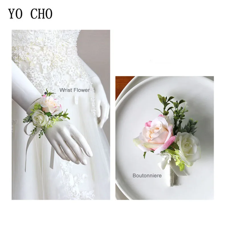 1 Wedding Accessories wrist corsage boutonniere (2)