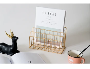 1PC New Nordic Style Grid Wrought Iron Newspapers Periodicals Rack Book Magazine File Desktop Storage Rack JL 221
1PC New Nordic Style Grid Wrought Iron Newspapers Periodicals Rack Book Magazine File Desktop Storage Rack JL 221