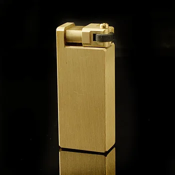 Heavy trenches kerosene lighter pure copper metal grinding wheel open flame lighters personality
Heavy trenches kerosene lighter pure copper metal grinding wheel open flame lighters personality