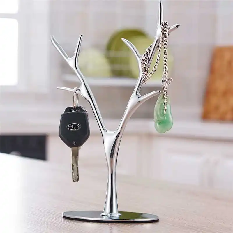 Metal Jewelry Tree for necklace/watch/keychain/ring home accessories jewelry holder
Metal Jewelry Tree for necklace/watch/keychain/ring home accessories jewelry holder