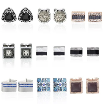 MeMolissa 18 Mixed Luxury Shirt Cufflink for Mens Crystal Fibre Star Brand Design Cuff Buttons cuff links abotoaduras Jewelry
MeMolissa 18 Mixed Luxury Shirt Cufflink for Mens Crystal Fibre Star Brand Design Cuff Buttons cuff links abotoaduras Jewelry