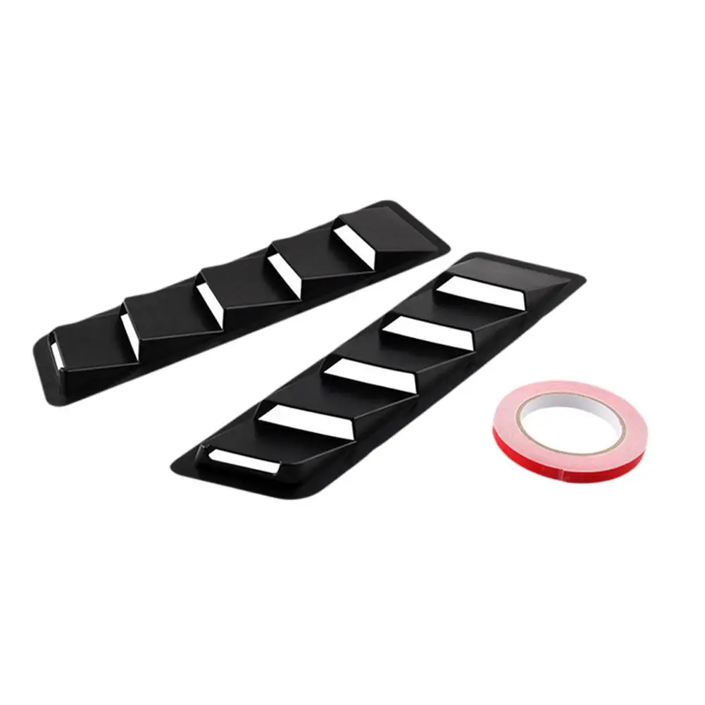 17*5 in Universal Refit Air Intake Panel Ventilation Windows Hood Vent Louver Black ABS Automobile Auto Car Accessories
17*5 in Universal Refit Air Intake Panel Ventilation Windows Hood Vent Louver Black ABS Automobile Auto Car Accessories
