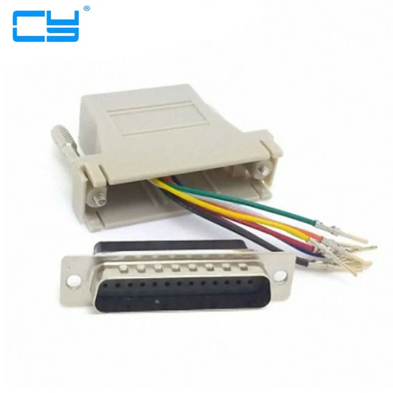 5 шт. последовательный интерфейс D-Sub 25-контактный удлинитель для Lan Cat5 Cat5e RJ45 Ethernet Женский адаптер бежевого цвета
5 шт. последовательный интерфейс D-Sub 25-контактный удлинитель для Lan Cat5 Cat5e RJ45 Ethernet Женский адаптер бежевого цвета