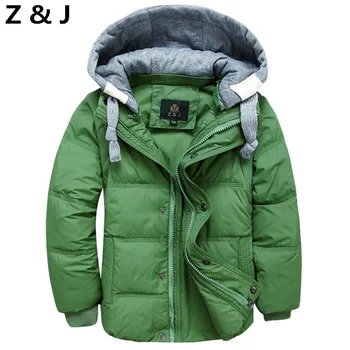 2017 Winter Children Boys Down Jacket Coat Fashion Hooded Thick Solid Warm Coat Boy Winter Clothing Outwear For 4-12T 6 Colors
2017 Winter Children Boys Down Jacket Coat Fashion Hooded Thick Solid Warm Coat Boy Winter Clothing Outwear For 4-12T 6 Colors
