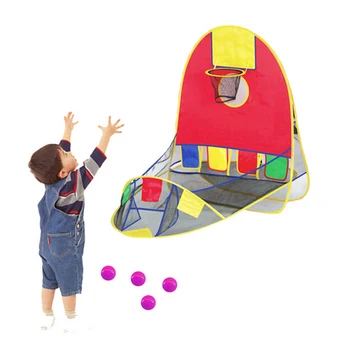 Child Play Games Tent Toddler Basketball Shooting Game Tent Indoor and Outdoor Foldable Playing Tent with Basketball Hoop
Child Play Games Tent Toddler Basketball Shooting Game Tent Indoor and Outdoor Foldable Playing Tent with Basketball Hoop