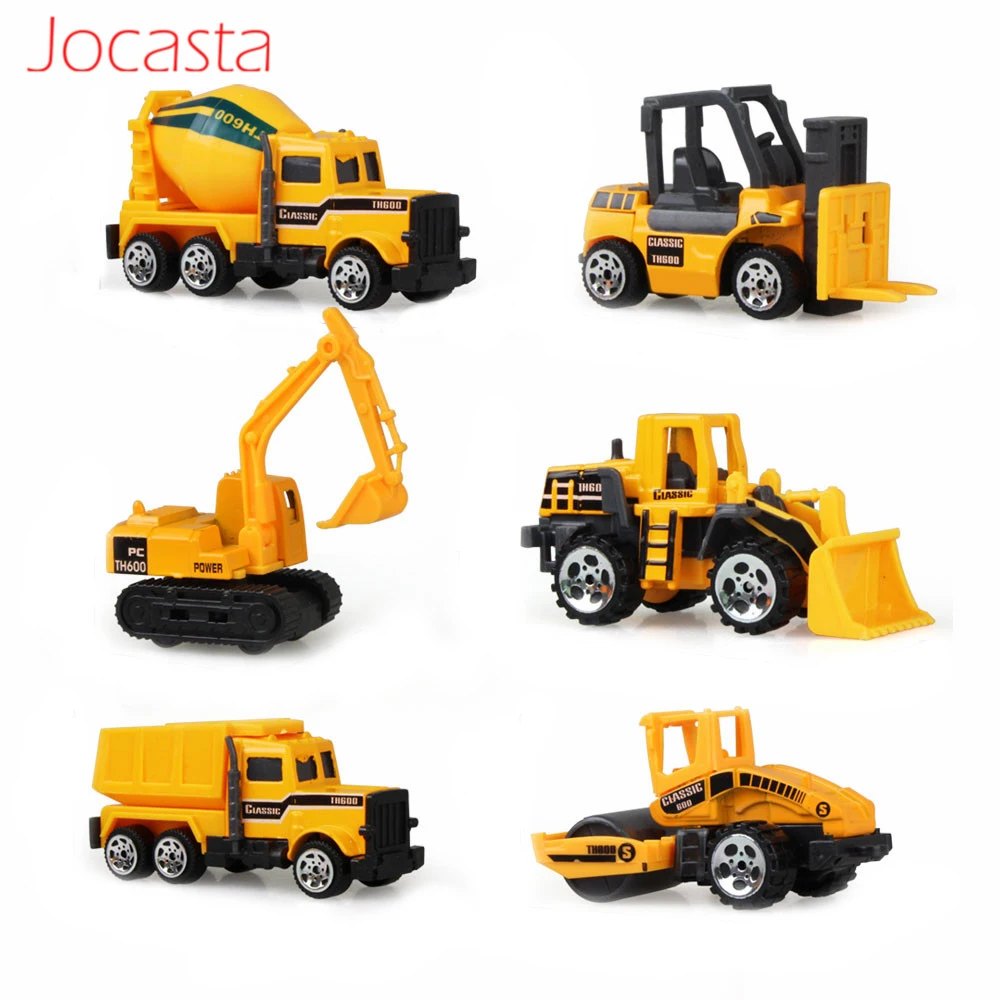 6 Type Mini Alloy Diecast Model Cars Construction Vehicle Engineering Car Excavator Forklift Truck toys cars for Boys Children #
6 Type Mini Alloy Diecast Model Cars Construction Vehicle Engineering Car Excavator Forklift Truck toys cars for Boys Children #