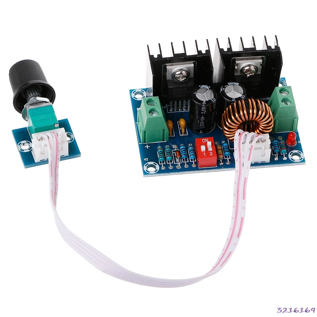 XL4016 DC-DC Buck Converter 200W Voltage Regulator Adjustable Step Down Module
XL4016 DC-DC Buck Converter 200W Voltage Regulator Adjustable Step Down Module