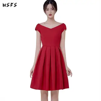 Summer Red Dress Vneck Sleeveless Women Dress 2019 Vintage Elegant Bandage Bodycon Casual Ladies Sexy Party Midi Aline Sundress
Summer Red Dress Vneck Sleeveless Women Dress 2019 Vintage Elegant Bandage Bodycon Casual Ladies Sexy Party Midi Aline Sundress