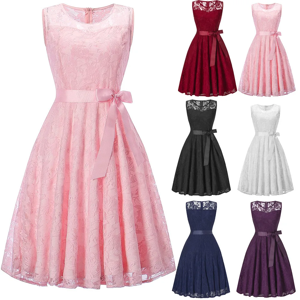 2019 Womens Sleeveless Formal Ladies Wedding Bridesmaid Lace made of high quality materials Long Dress 30
2019 Womens Sleeveless Formal Ladies Wedding Bridesmaid Lace made of high quality materials Long Dress 30