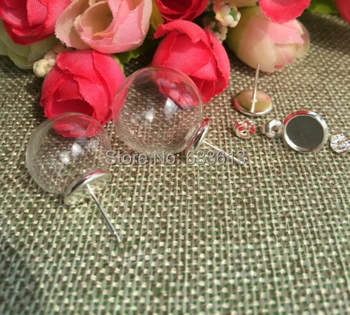 Free ship 20sets/lot 16mm*4mm round glass globe dome & 8mm stud earings base&plug set glass vial earring set , DIY glass bottle
Free ship 20sets/lot 16mm*4mm round glass globe dome & 8mm stud earings base&plug set glass vial earring set , DIY glass bottle