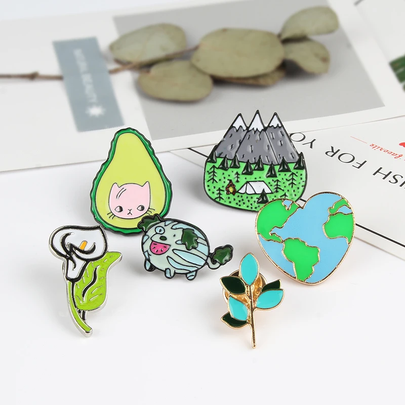 Bizarre Needle Collection Avocado Forest Adventure Brooch Love Map Grass Flower pin Denim Clothing Lapel Badge Jewelry Gift
Bizarre Needle Collection Avocado Forest Adventure Brooch Love Map Grass Flower pin Denim Clothing Lapel Badge Jewelry Gift