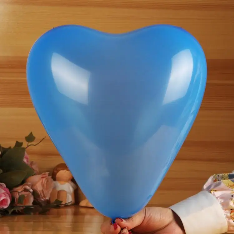 12 inch 150 г/лот 100 шт./лот Латекс Украшение Шар Форме Сердца Красочный Воздушный Balloote