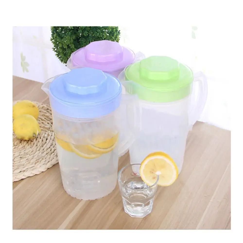 Large Capacity Water Pitcher Food Grade Plastic Water Jug Container with Lid Water Kettle Beverage for Cold Water Ice Tea Juice
Large Capacity Water Pitcher Food Grade Plastic Water Jug Container with Lid Water Kettle Beverage for Cold Water Ice Tea Juice