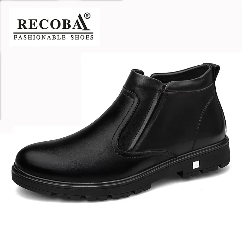 Men boots winter shoes luxury brand genuine leather ankle desert boots warm winter slip on snow martin rain boot men fur boots
Men boots winter shoes luxury brand genuine leather ankle desert boots warm winter slip on snow martin rain boot men fur boots