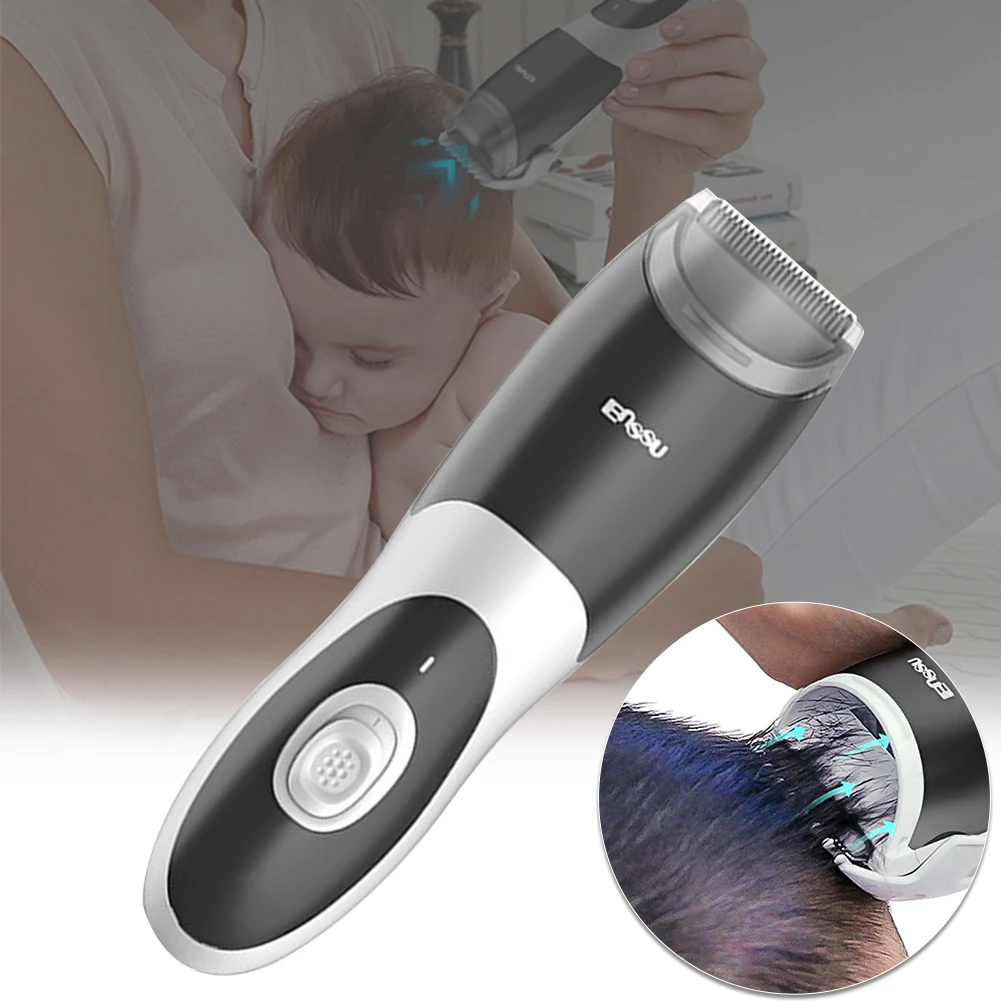 Waterproof Safe Trimmer Eco Friendly Rechargeable Durable Children Easy To Use Mute Automatic Suction Quiet Baby Hair Clipper
Waterproof Safe Trimmer Eco Friendly Rechargeable Durable Children Easy To Use Mute Automatic Suction Quiet Baby Hair Clipper