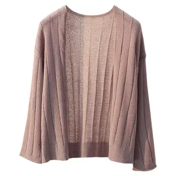 Loose Knitting Cardigans Women 2019 Summer Casual Knitted Coat Summer Autumn Outwear Pink Black Knitwear Femme Clothings
Loose Knitting Cardigans Women 2019 Summer Casual Knitted Coat Summer Autumn Outwear Pink Black Knitwear Femme Clothings