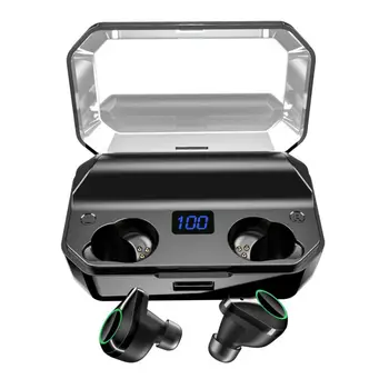 Wireless Auto Power On/ Pairing With Charging Box Reduce Noise For Bluetooth 5.0 Touch Headset Hi-Fi Stereo Sound
Wireless Auto Power On/ Pairing With Charging Box Reduce Noise For Bluetooth 5.0 Touch Headset Hi-Fi Stereo Sound