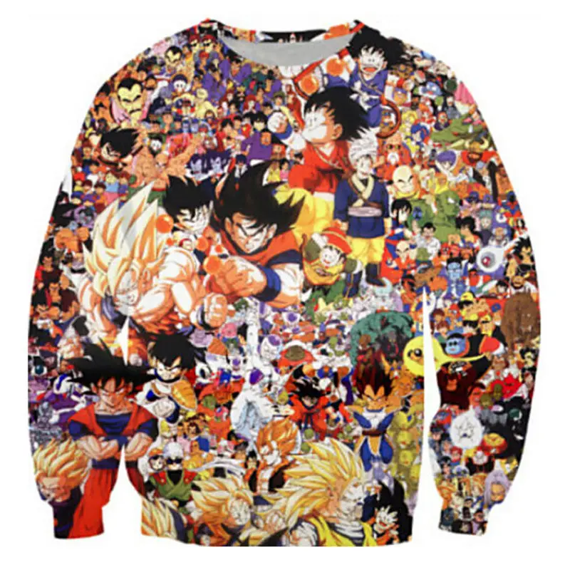 New Arrival Hot Dragon Ball Sweatshirt 3D Printed Anime Character Goku Pattern Streetwear Autumn And Winter Hoodies Fashion Tops
New Arrival Hot Dragon Ball Sweatshirt 3D Printed Anime Character Goku Pattern Streetwear Autumn And Winter Hoodies Fashion Tops