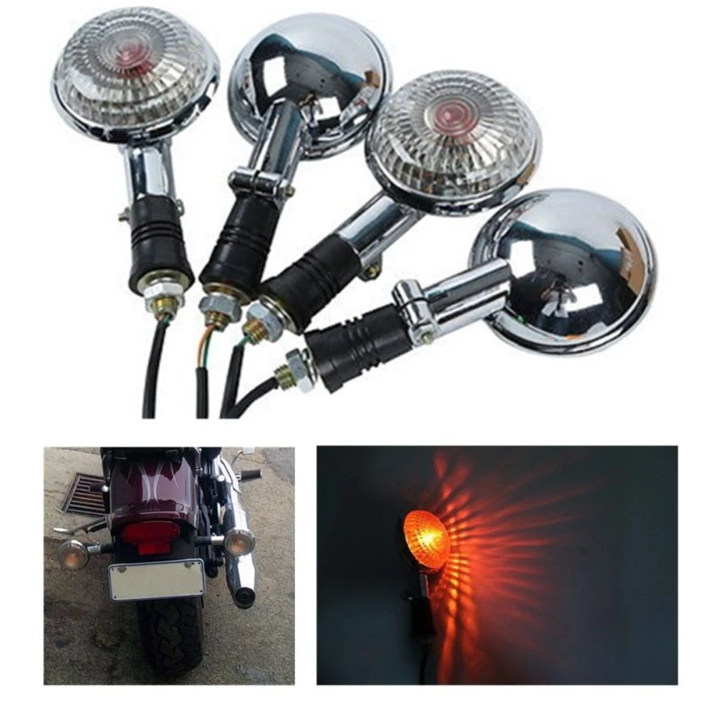 Motorcycle Front Rear Turn Signals For Yamaha V-MAX1200 V-star All Year Clear Lens
Motorcycle Front Rear Turn Signals For Yamaha V-MAX1200 V-star All Year Clear Lens