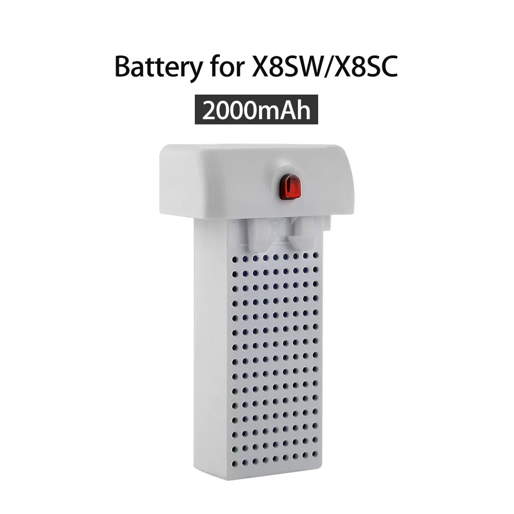 Original SYMA 7.4V 2000mAh Li-ion Battery for X8SW X8SC RC Headless Mode Drone Free shipping
Original SYMA 7.4V 2000mAh Li-ion Battery for X8SW X8SC RC Headless Mode Drone Free shipping