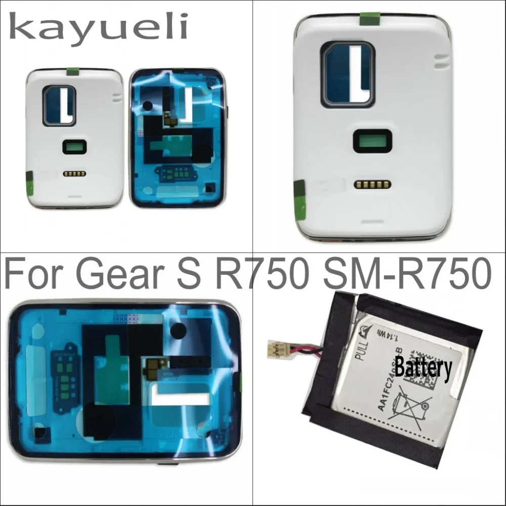 Original 1.14Wh R750 Battery + White Back Cover Housing Door Rear Cover with Charging Connector For Samsung Gear S SM-R750 R750
Original 1.14Wh R750 Battery + White Back Cover Housing Door Rear Cover with Charging Connector For Samsung Gear S SM-R750 R750