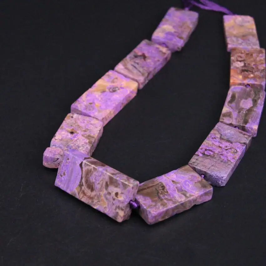 15.5"strand Natural Purple Ocean Jades Center Drilled Rectangular Slab Loose Beads,Raw Ocean Agates Slice Nugget Pendant Jewelry
15.5"strand Natural Purple Ocean Jades Center Drilled Rectangular Slab Loose Beads,Raw Ocean Agates Slice Nugget Pendant Jewelry