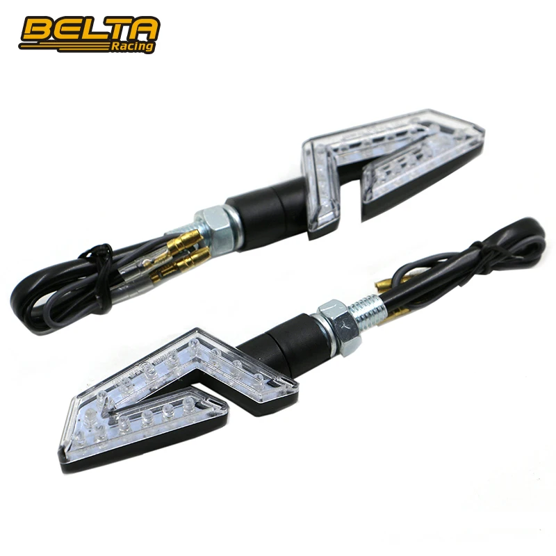 New Motorcycle Clear Turn Signal Light LED Indiactor Flasher Lights 12 V KSL-2166-BC
New Motorcycle Clear Turn Signal Light LED Indiactor Flasher Lights 12 V KSL-2166-BC