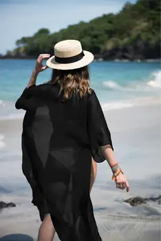 Prowow Women's chiffon cardigan summer beach smock suntan suntan beach holiday summer sun outside
Prowow Women's chiffon cardigan summer beach smock suntan suntan beach holiday summer sun outside