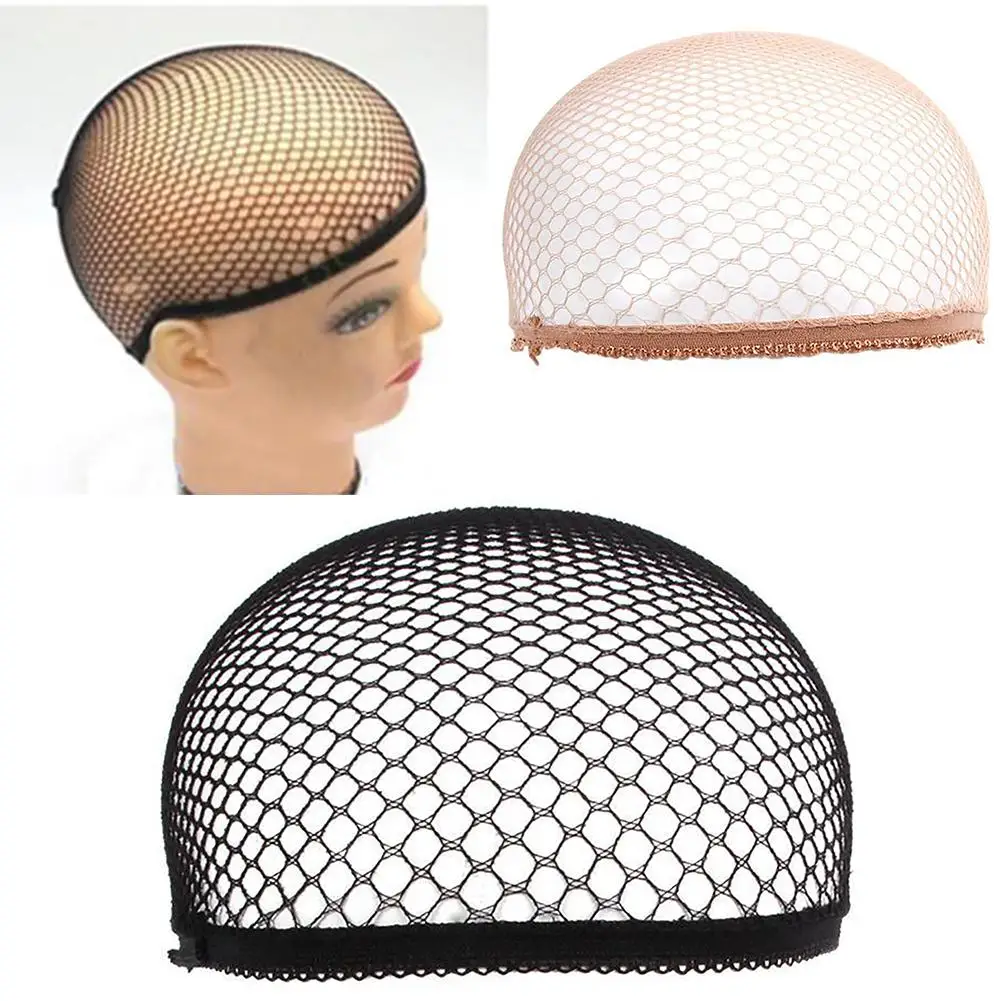 

Fashion Women Mens Stretch Cool Mesh Weaving Wig Cap Cloth Hair Nets Hairnet Snood Cosplay Model