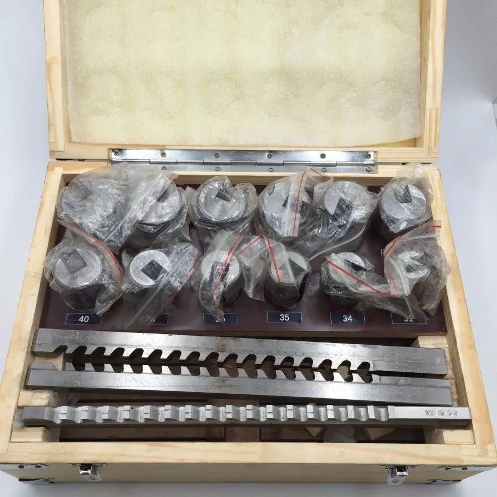 21pcs Keyway Broach Tool Set 10mm 12mm 14mm Broaches 32-50 Bushings Shims HSS Cutting Tools for CNC Machine Brand new RH
21pcs Keyway Broach Tool Set 10mm 12mm 14mm Broaches 32-50 Bushings Shims HSS Cutting Tools for CNC Machine Brand new RH