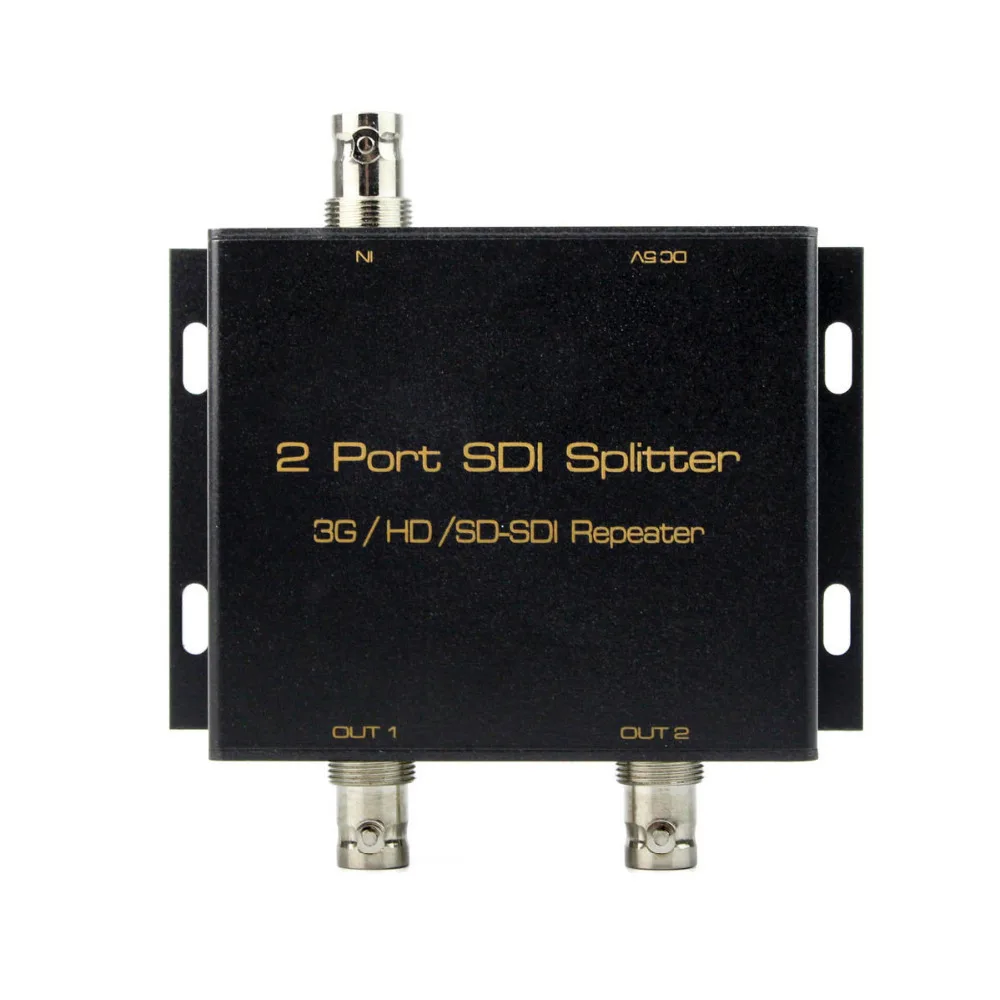 Koqit 2 Port SDI Splitter 1x2 HD-SDI 3G-SDI Splitter Extender AV Repeater BNC Camera CCTV 1 In 2 Out 3G/HD/SDI Hot-Plug Monitor
Koqit 2 Port SDI Splitter 1x2 HD-SDI 3G-SDI Splitter Extender AV Repeater BNC Camera CCTV 1 In 2 Out 3G/HD/SDI Hot-Plug Monitor
