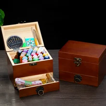 China style sewing kit sewing kit home sewing box hand-sewn solid wood multifunctional cute portable
China style sewing kit sewing kit home sewing box hand-sewn solid wood multifunctional cute portable
