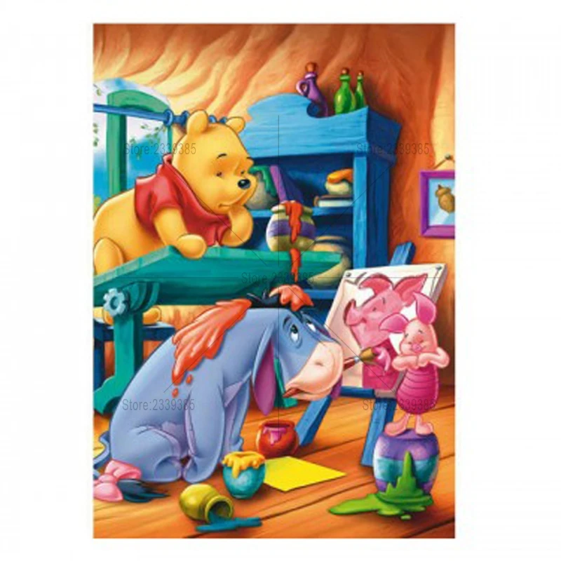 5D Diy Diamond Painting Pooh and friends Cartoon Cross Stitch Kit Embroidery Home Decoration arts crafts sewing Mosaic patches
5D Diy Diamond Painting Pooh and friends Cartoon Cross Stitch Kit Embroidery Home Decoration arts crafts sewing Mosaic patches