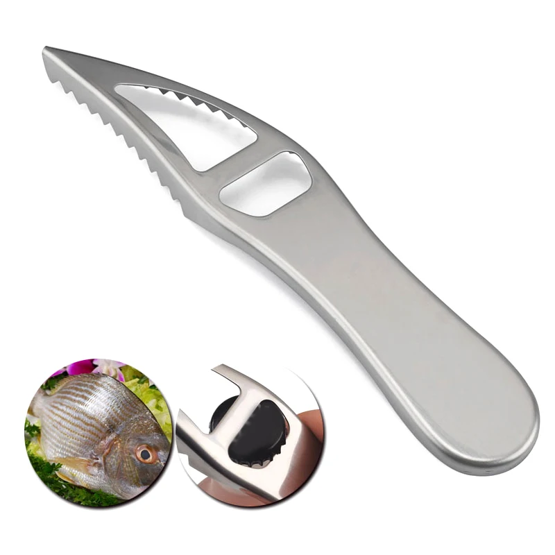 Kitchen Tools Cleaning Fish Skin Stainless Steel Fish Scraper Brush Remover Cleaner Descaler Fishing Tools
Kitchen Tools Cleaning Fish Skin Stainless Steel Fish Scraper Brush Remover Cleaner Descaler Fishing Tools