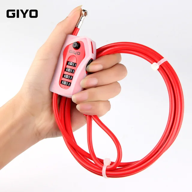 Bike Lock 4 Digit Code Combination Bicycle Security Lock 2m Anti-Theft Combination Cable Spiral Bike Cycling Bicycle Lock
Bike Lock 4 Digit Code Combination Bicycle Security Lock 2m Anti-Theft Combination Cable Spiral Bike Cycling Bicycle Lock
