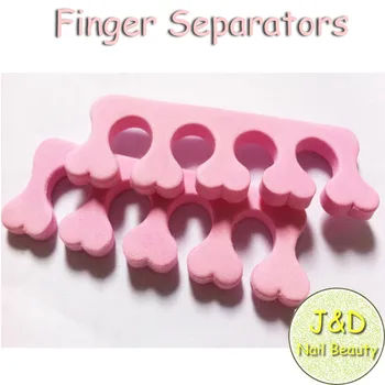 FOREVERJASMINE 100pairs Pink EVA Finger Toe Separators Sponge Manicure Stretcher Foam Pedicure Hand Feet Personal Care Tool
FOREVERJASMINE 100pairs Pink EVA Finger Toe Separators Sponge Manicure Stretcher Foam Pedicure Hand Feet Personal Care Tool