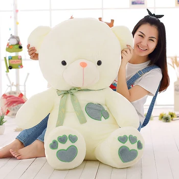 90cm Large Size Creative Birthday Gift Bear Lovely teddy bear Plush toy red Green Love Bear Valentine's Dday Gifts
90cm Large Size Creative Birthday Gift Bear Lovely teddy bear Plush toy red Green Love Bear Valentine's Dday Gifts