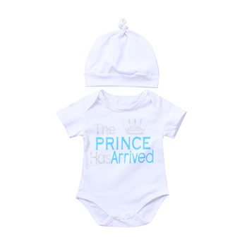 0-18M Newborn Baby Boy Infant Cute Prince letter Romper Jumpsuit Playsuit Body suit Outfits babies cotton clothes
0-18M Newborn Baby Boy Infant Cute Prince letter Romper Jumpsuit Playsuit Body suit Outfits babies cotton clothes