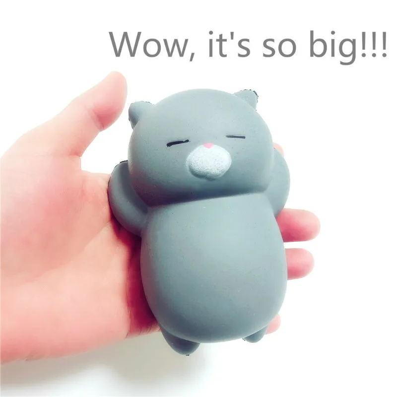 12cm Slow Rising Squishy Cat Squeeze Cartoon Smile Face Animal Stuffed Decompression Fun Joke Gift Accessories Parts Toy
12cm Slow Rising Squishy Cat Squeeze Cartoon Smile Face Animal Stuffed Decompression Fun Joke Gift Accessories Parts Toy